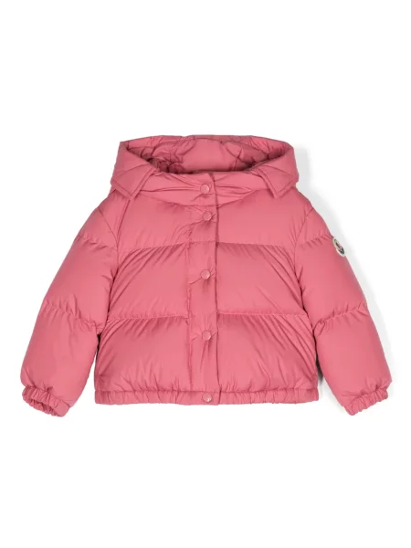 Kurtka dziecięca Moncler Enfant różowa
