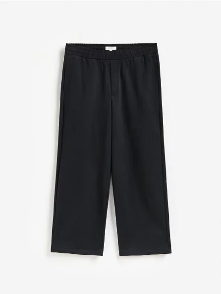 Reserved Pantaloni sport cu conținut ridicat de negru