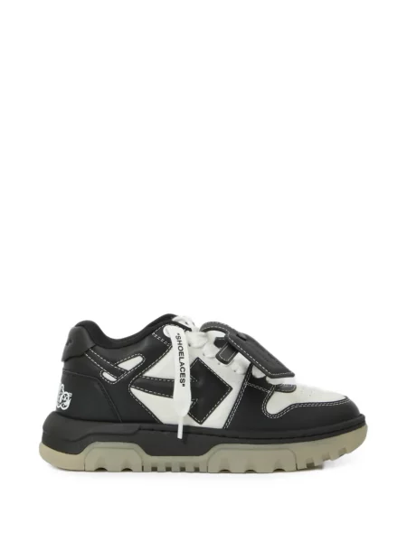 Sneakerși Off-white chunky business alb