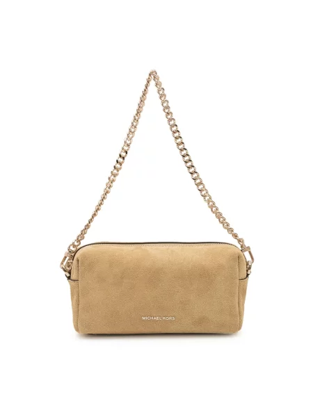 Torebka Michael Kors zamszowa beżowa