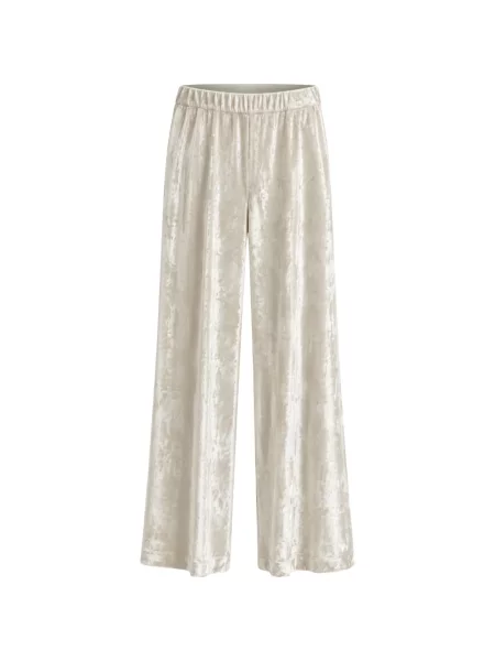 Pantaloni palazzo Jucca de catifea