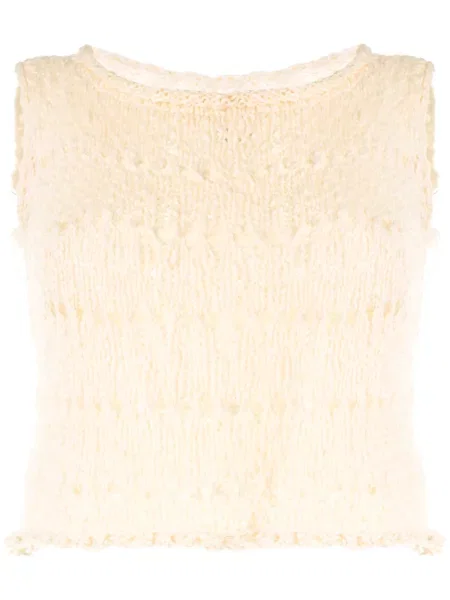 Cropp top Voz tricotate