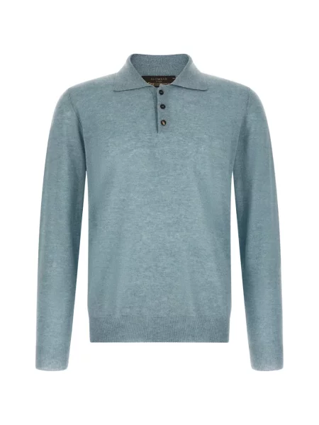 Tricou polo Zanone albastru