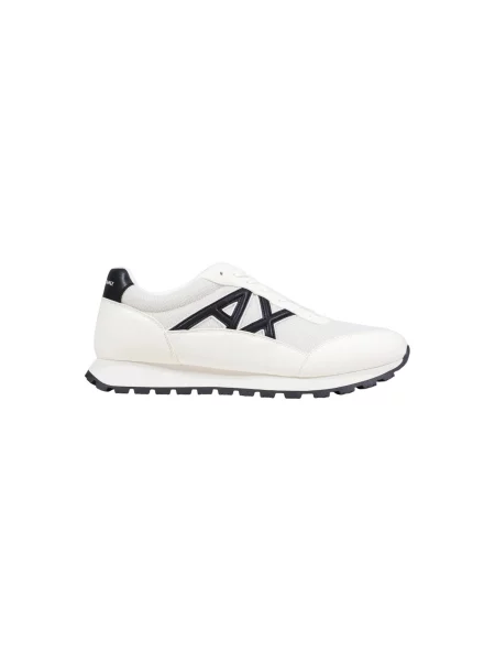 Sneakerși Armani Exchange alb