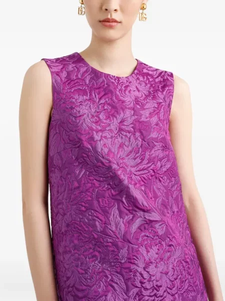 Rochie mini Dolce & Gabbana de costum violet