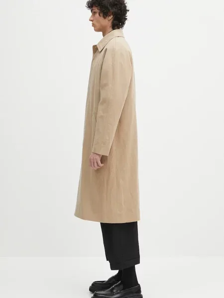 A.P.C. palton din amestec de in Mac Edouard