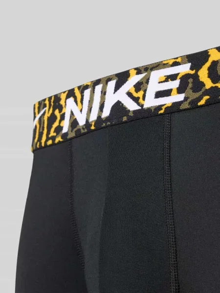 Obcisłe bokserki w zestaw 3 szt. model ESSENTIAL MICRO' Nike czarne