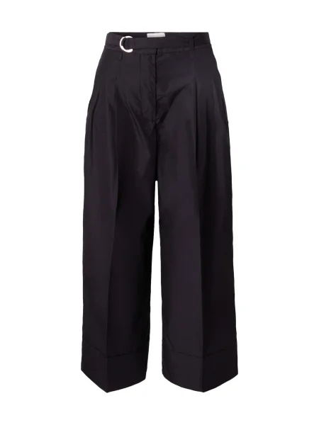 Phillip Lim Élére vasalt nadrágok fekete