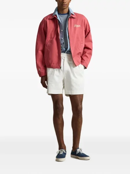 Ριγέ δερμάτινος κάλτσες Polo Ralph Lauren με κορδόνι μαύρο