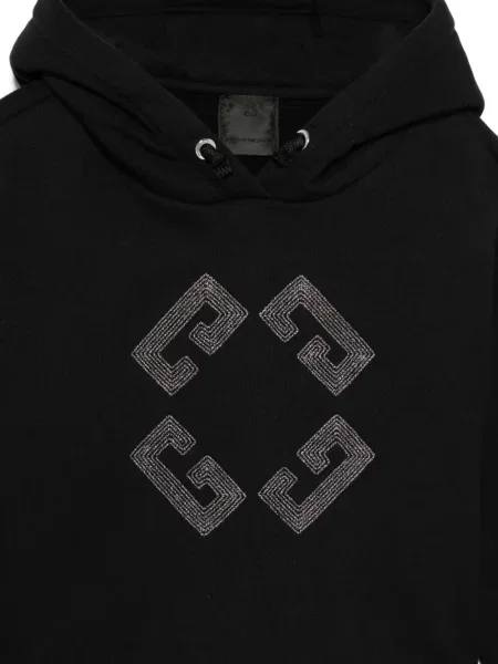 Bluza z kapturem dziecięca Givenchy czarna