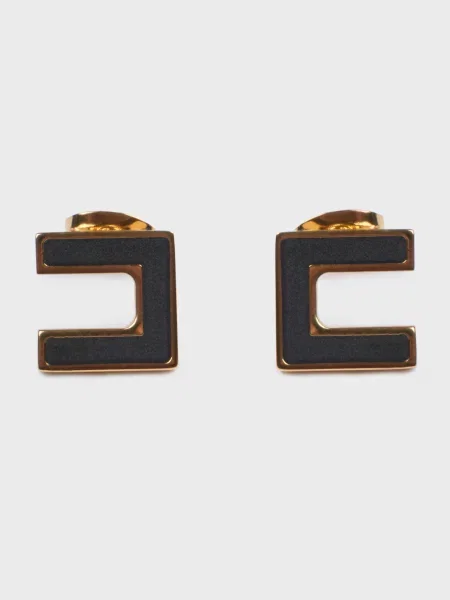 Сережки Elisabetta Franchi чорні