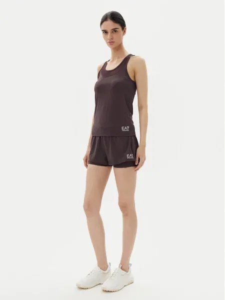 Emporio Armani Sportiniai šortai ruda