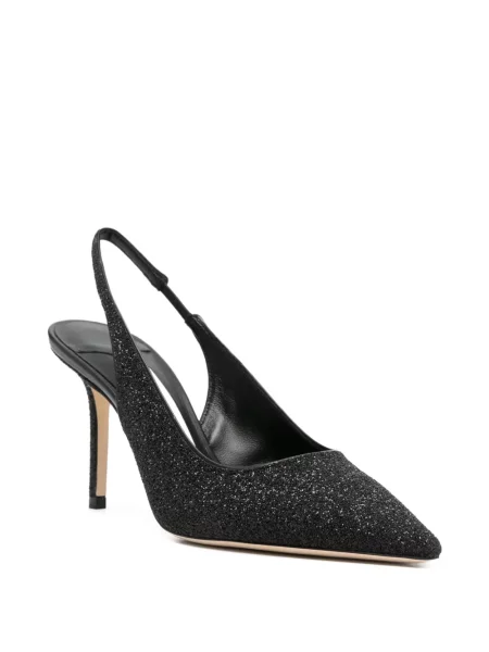 Pantofi cu toc Jimmy Choo slingback negru