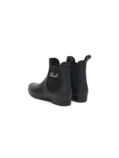 KARL LAGERFELD Guminiai batai juoda