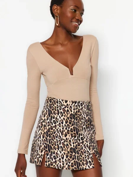 Body Trendyol tricotate cu decolteu în V