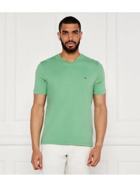 Tommy Hilfiger Tricou ESSENTIAL verde