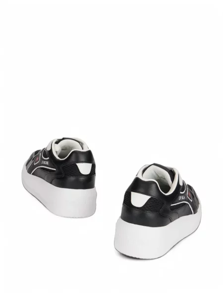 Sneakers Love Moschino με σχέδιο μαύρο