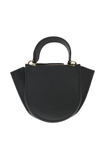 Geanta de piele Wandler din piele negru