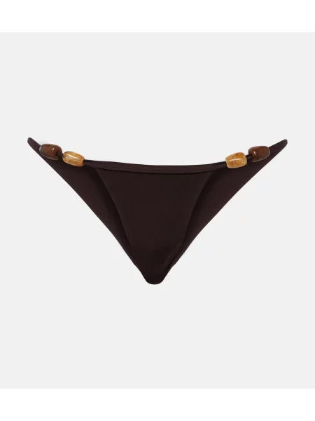 Bikini Christopher Esber de cristal maro