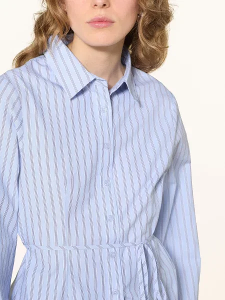 Neo Noir Koszula Clarida blau biała