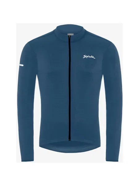 Koszulka rowerowa Spiuk Anatomic Pulse długi rękaw XS niebieski
