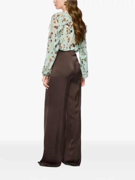 Pantaloni Marccain cu cordon maro