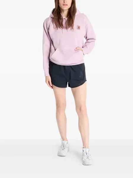 Curea Nike cu glugă cu tepi cu model floral alb