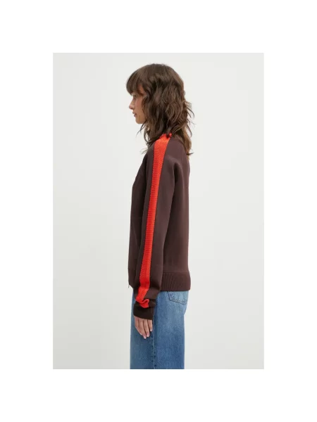 Sweter Wales Bonner do biegania brązowy