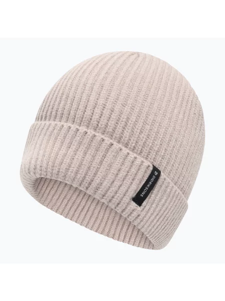Gyerek téli sapka Didriksons Buz Beanie beach beige. Méret: bézs