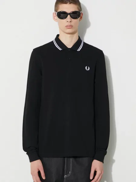 Tricou polo Fred Perry negru