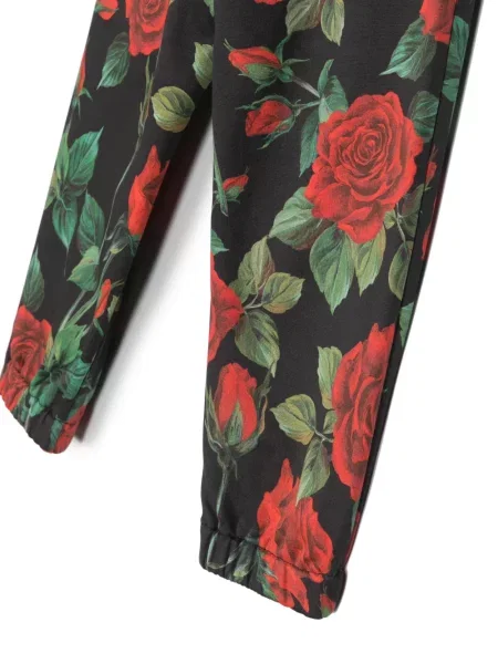 Dětské kalhoty Dolce & Gabbana černé