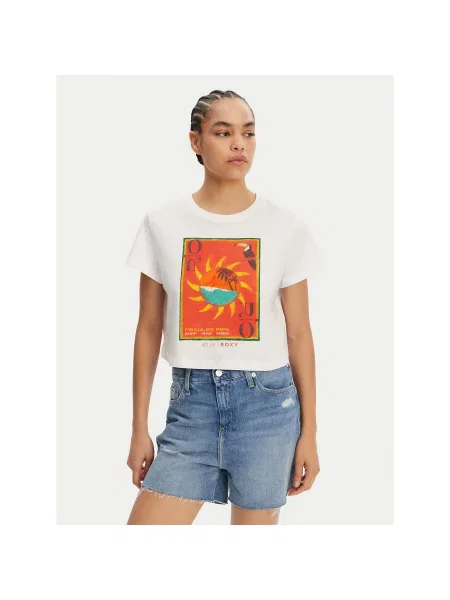 Roxy T-shirt Relaxed Fit bijela