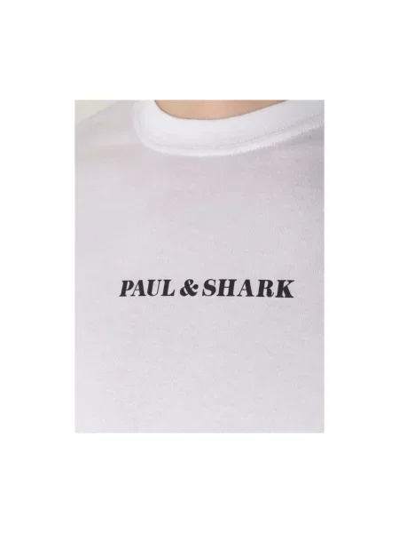 Tricou Paul & Shark alb
