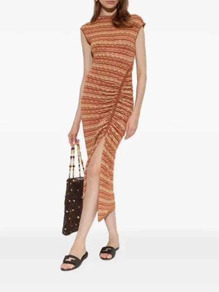 Rochie midi Cult Gaia portocaliu