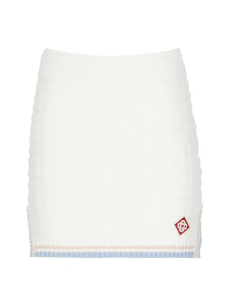 Bukiecik spódnica mini Casablanca biała