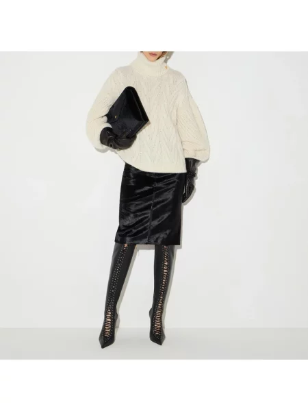 Sweter Elisabetta Franchi beżowy