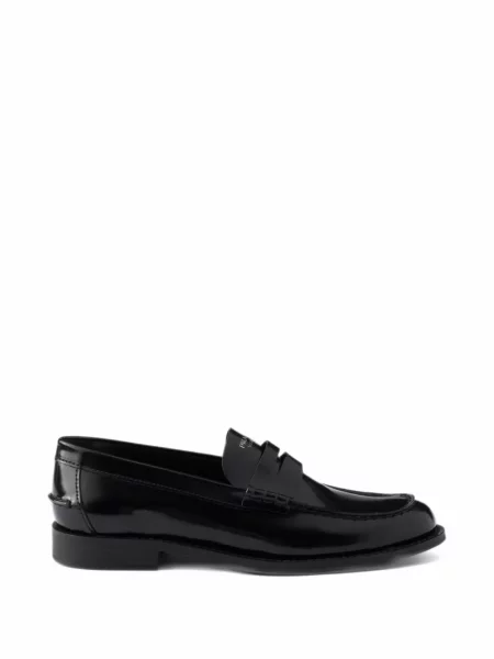 Pantofi loafer Prada din piele negru