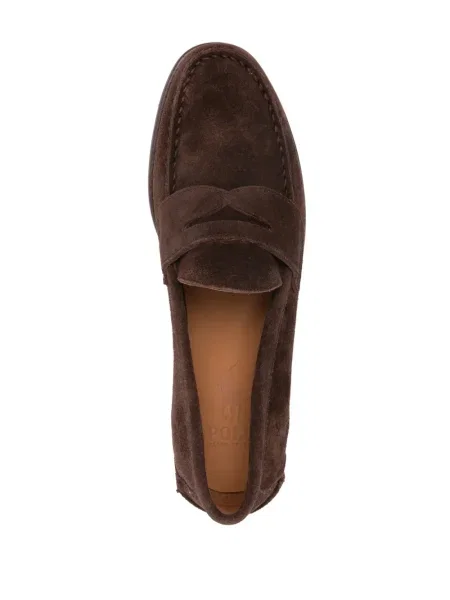 Pantofi loafer Polo Ralph Lauren maro