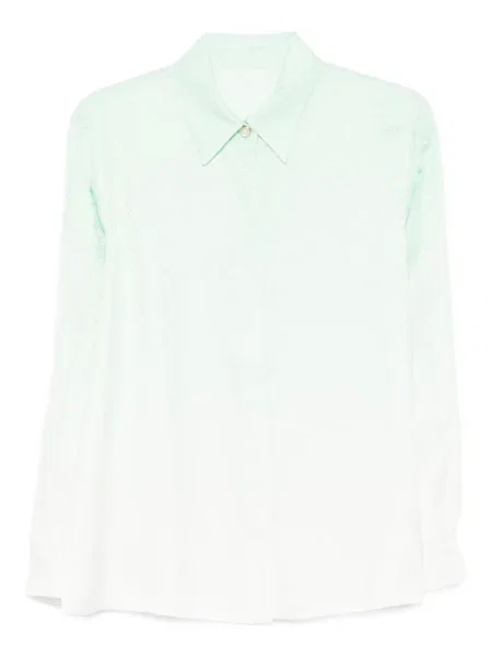 Cămașă Casablanca cu gradient verde