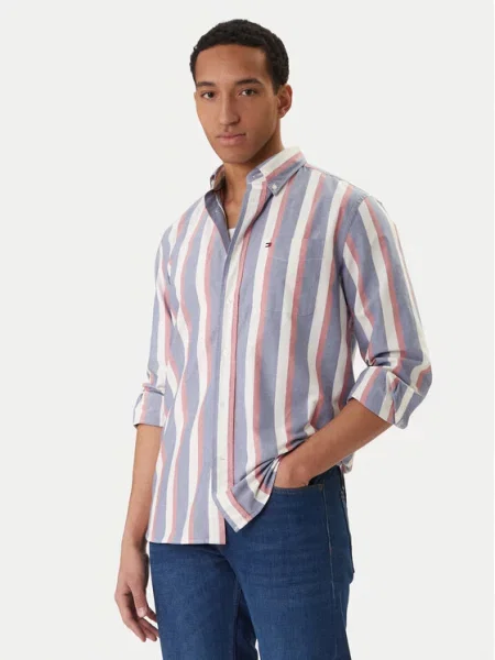 Tommy Hilfiger Marškiniai Heritage violetinė