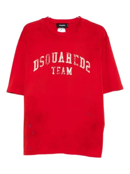 Majica Dsquared2 s izlizanim efektom