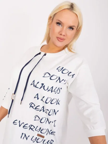 Bluză Fashionhunters cu inscripții