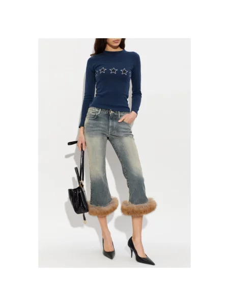 Top Balenciaga niebieski