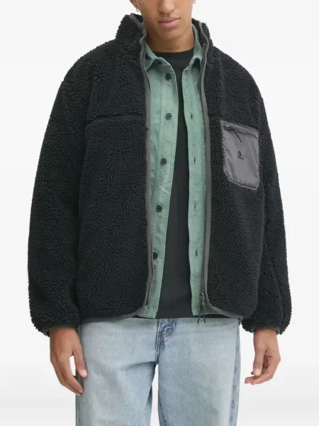 Zateplené tenisky Converse Chuck 70 na klínovém podpatku šedé