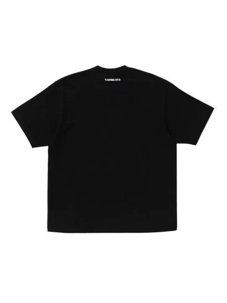 Tricou A Bathing Ape® cu imagine negru