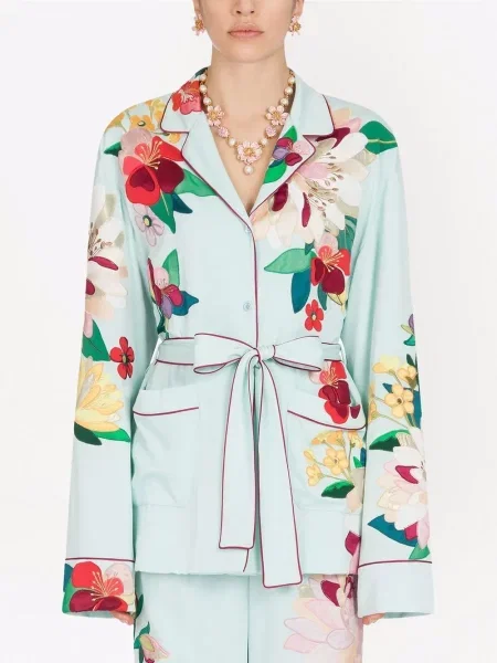 Top Dolce & Gabbana modrá