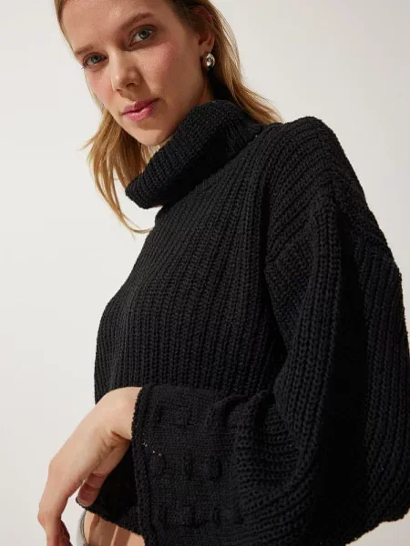 Happiness İstanbul Pulover negru