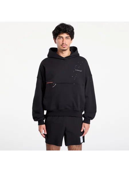 Adidas Performance pulover s kapuco bombažen adidas x Koumori črna