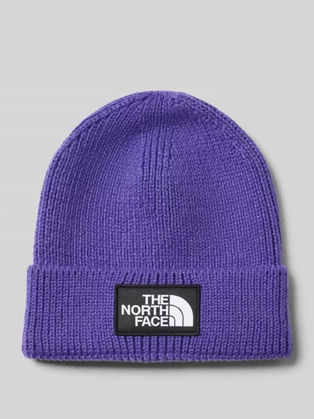 The North Face Czapka lila fioletowa