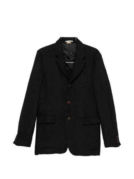 Geacă Comme Des Garcons Homme Plus cu dungi negru